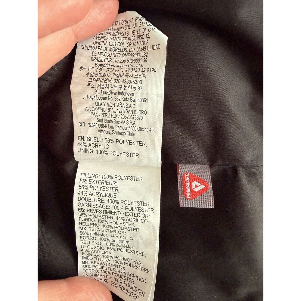 ROXY Women’s M Winter Snowboard Jacket PrimaLoft ThermoPlume 230g WarmFlight 3/3 - Picture 8 of 13